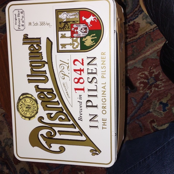 Pilsner Urquell Other Pilsner Urquell Tin Lunch Box Poshmark
